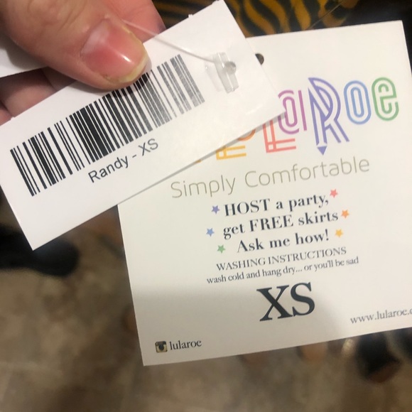 Lularoe Randy XS - Picture 2 of 3